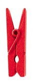 Mini - Wäscheklammern rot ca. 2,5 cm, 24 St.
