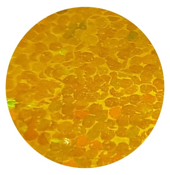 Folien Konfetti Punkte GOLD Holografie ca. 1 cm, ca. 100 gr.
