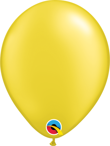 Qualatex Ballons - Pearl Gelb - 11&quot;, 28/30 cm