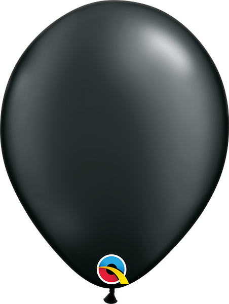 Qualatex Ballons - Pearl Schwarz - 11&quot;, 28/30 cm