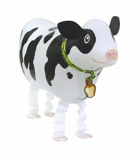 Ballongruß: Kuh, Airwalker, 65 cm