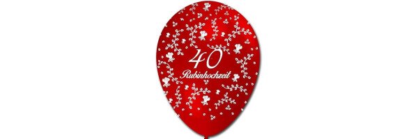 40 - Rubinhochzeit