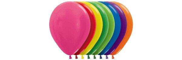 Ballons einfarbig - Naturlatex