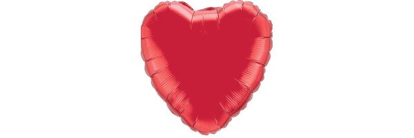Herzballons Folie