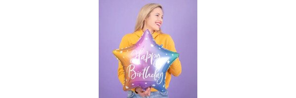 Folienballons Geburtstag