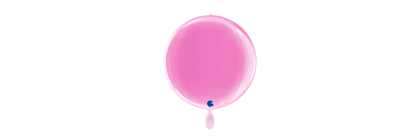 Folienballons einfarbig Kugel