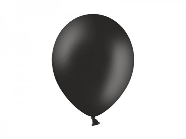 Metallic-Ballons - schwarz - ca. 30 cm