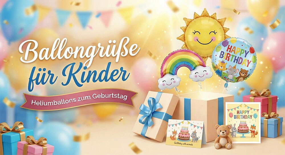 Ballongruß Kinder