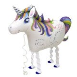 Folienballon Airwalker Einhorn -  80 cm