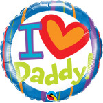 Ballongruß: I like Daddy - 35 cm