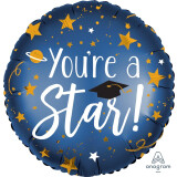 Folienballon You`re a Star!  45 cm