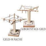 Wäschespinne für Geldscheine...