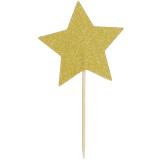 Picker Sterne Gold - 10 cm - 12 St.