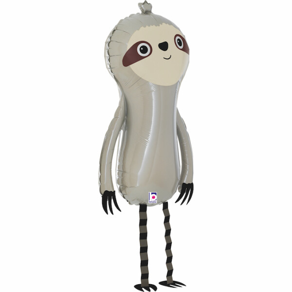 Folienballon Airwalker Faultier - 99 cm