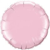 Folienballon Rund Rosa - 45 cm