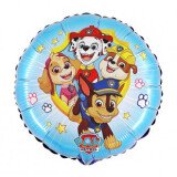 Folienballon Paw Patrol Action - Blau Bunt - 45 cm
