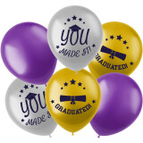 6 Ballons Graduated! You made it! 30 cm