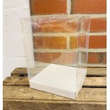 DIY Geschenkbox Ballonbox - 18 x 25 cm  - weißer Boden