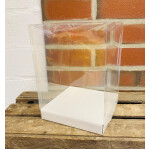 DIY Geschenkbox Ballonbox - 18 x 25 cm  - weißer Boden