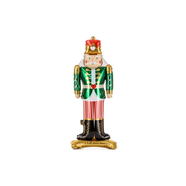 Stand Up Folienballon Nussknacker - 85 cm