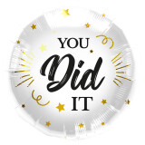 Folienballon You did it - 45 cm