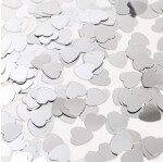 Konfetti Herzen - silber - 14 Gr.