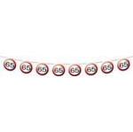 Girlande 65 - Verkehrsschilder - 12 Meter