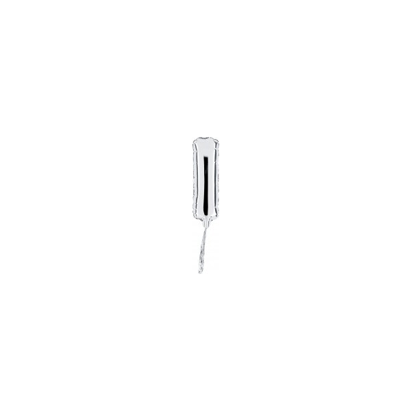 Folienballon Buchstabe I - Silber - 35 cm