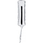 Folienballon Buchstabe I - Silber - 35 cm