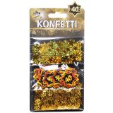 Streudeko 40 - Gold Schwarz - 3 Sorten - 28 Gr.