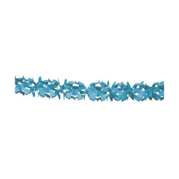 Girlande Blau Papier -  6 Meter