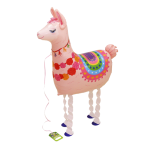 Ballongruß: Airwalker Lama - 63 cm