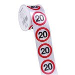 Geschenkband 20 - Verkehrsschilder - 3 Meter