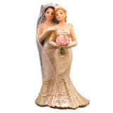 Brautpaar Frauen - Creme - 10 cm