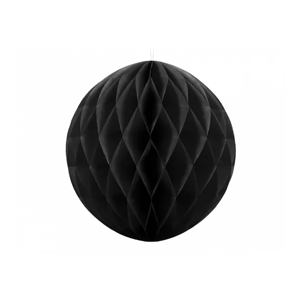 Wabenball Schwarz - 30 cm