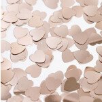 Konfetti Herzen - Rosegold - 14 Gr.
