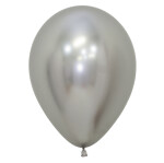 Ballons Chrome Silber - 40/45 cm