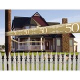 Absperrband 50 - Gold - 15 Meter