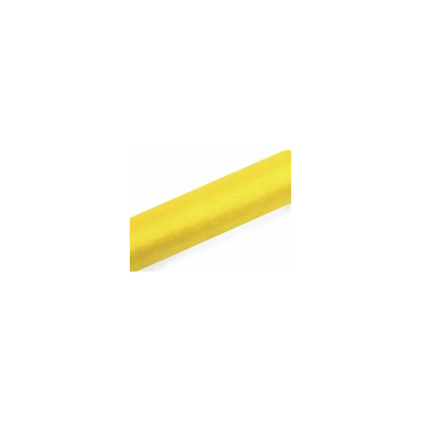 Organza Gelb - 36 cm x 9 Meter