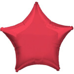 Ballongruß: Stern Rot - 35 cm