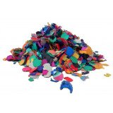 Papier Konfetti Bunt - nicht farbecht - 100 gr.
