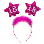 Haarreifen 18 - Pink - Einheitsgröße