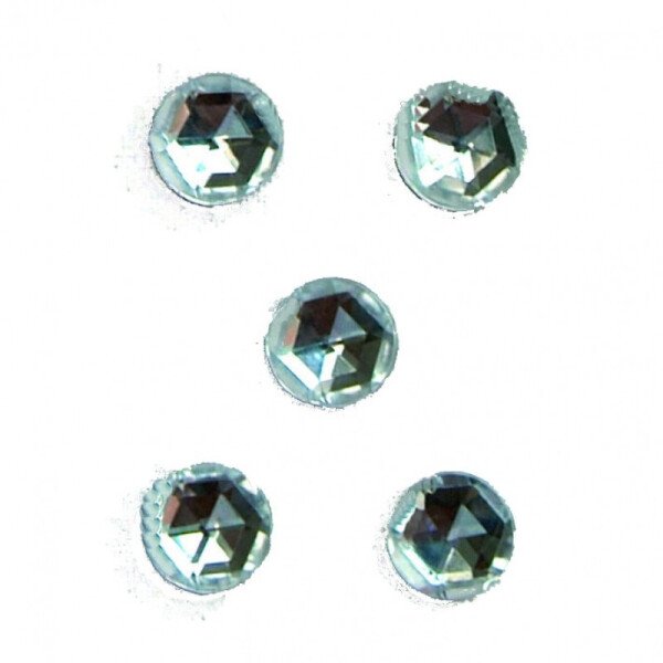 Deko-Diamanten Straßsteine - 1 cm - 50 St.