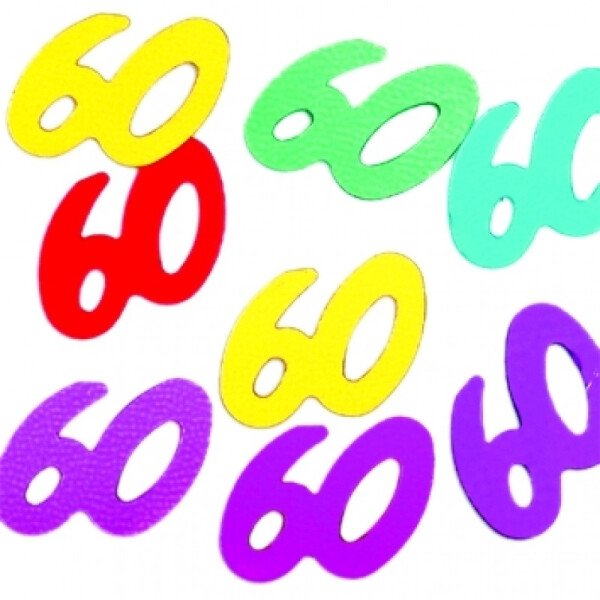 Konfetti 60 - Bunt - 15 Gr.
