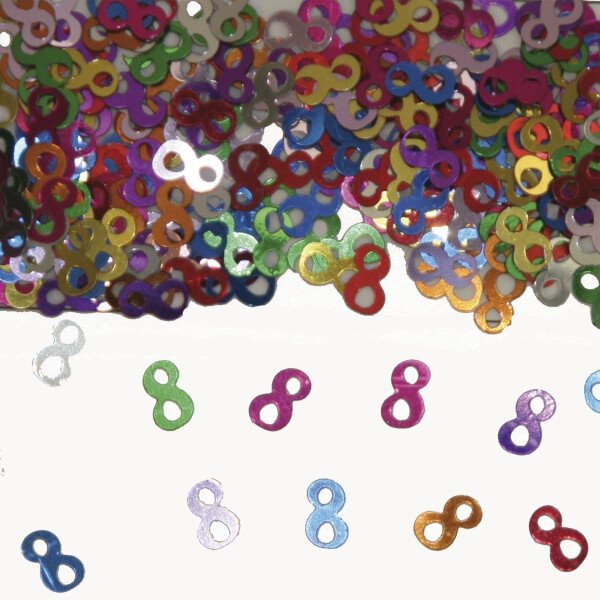 Konfetti 8 - Bunt - 14 Gr.