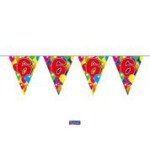 Wimpelkette 6 - Bunt - 10 Meter