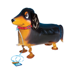 Folienballon Airwalker Dackel -  55 cm