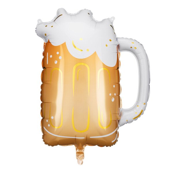 Folienballon Bierglas - 79 cm