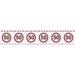 Absperrband 50 - Verkehrsschilder - 15 Meter