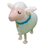 Ballongruß: Airwalker Schaf - 60 cm